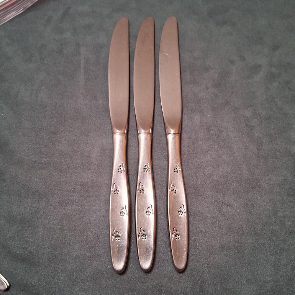 Easterling Floret Tuscan Ware Knives - 3
